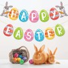 Happy Easter Banner Easter Bunny Decorations Easter Decorations Easter Fireplace
