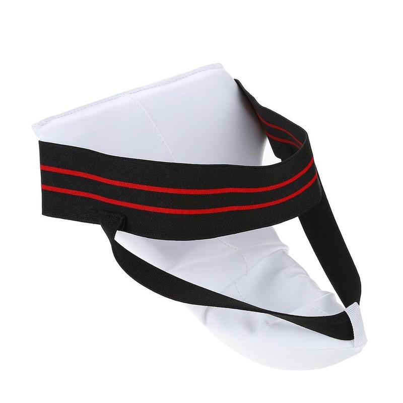 Keenso Taekwondo Groin Guard, Men's Adjustable Groin Guard, Taekwondo PU