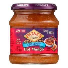 UD_Pataks Chutney - Hot Mango - Hot - 12 Oz - Case Of 6