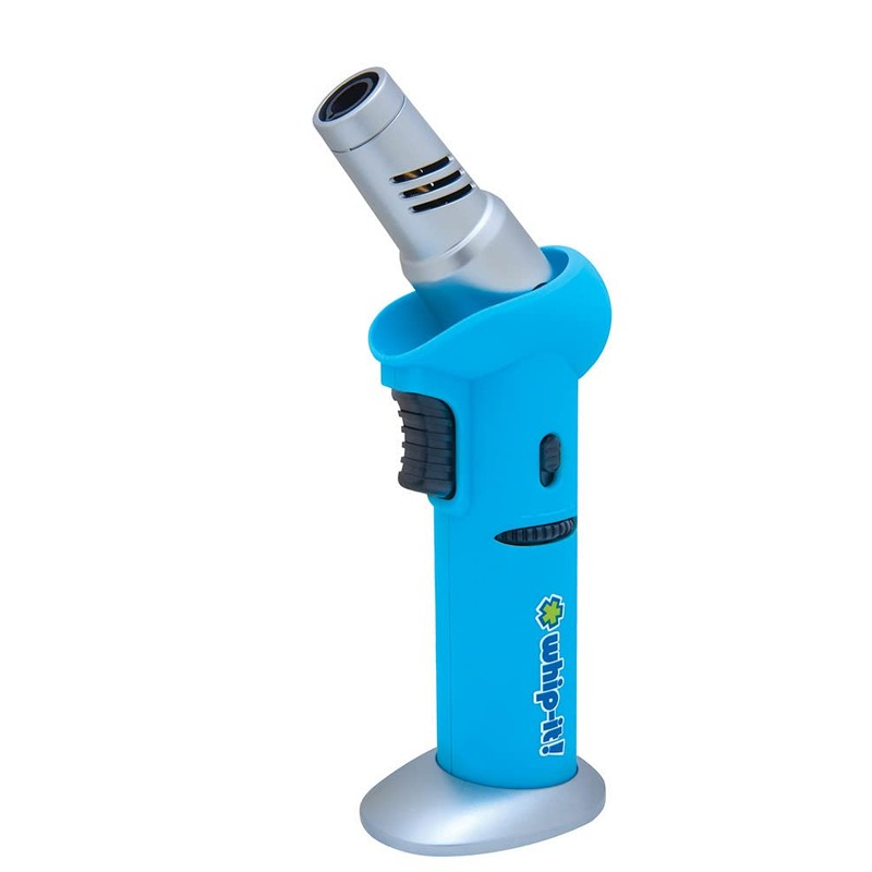 Whip-It! Tilt Torch Sky Blue. Butane Torch Lighter, Refillable Cooking
