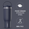 Hydrapeak Nomad 40 oz Tumbler with Handle and Straw Lid,