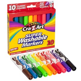 CRA-Z-ART CRAZART  WASHABLE  MARKERS -10