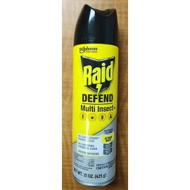 Raid 3 Raid Defend Multi Insect Killer Kills Ants Spiders Roaches and Flies 15Oz Each