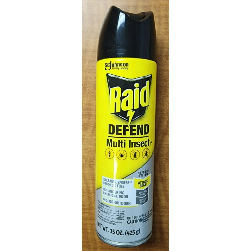 Raid 3 Raid Defend Multi Insect Killer Kills Ants Spiders