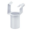 INEFA Drain pipe box-shaped, PVC-U NW68/DN50 white hanging nozzle, gutter