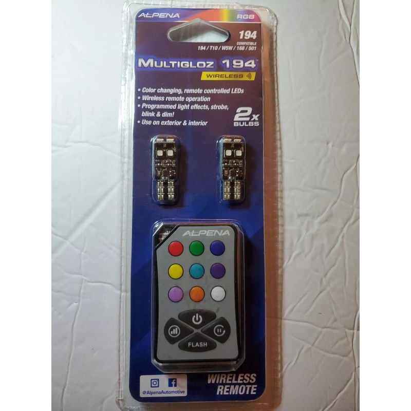 Alpena 12v Multicolor Light Bulb Wireless