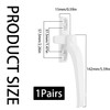 2-Pack Window Handle – Universal Window Handles for UPVC Windows,