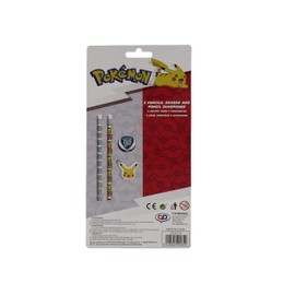 CYPBRANDS Unisex Children's Stationery Pokémon Stationery Set, Colourful, Estándar