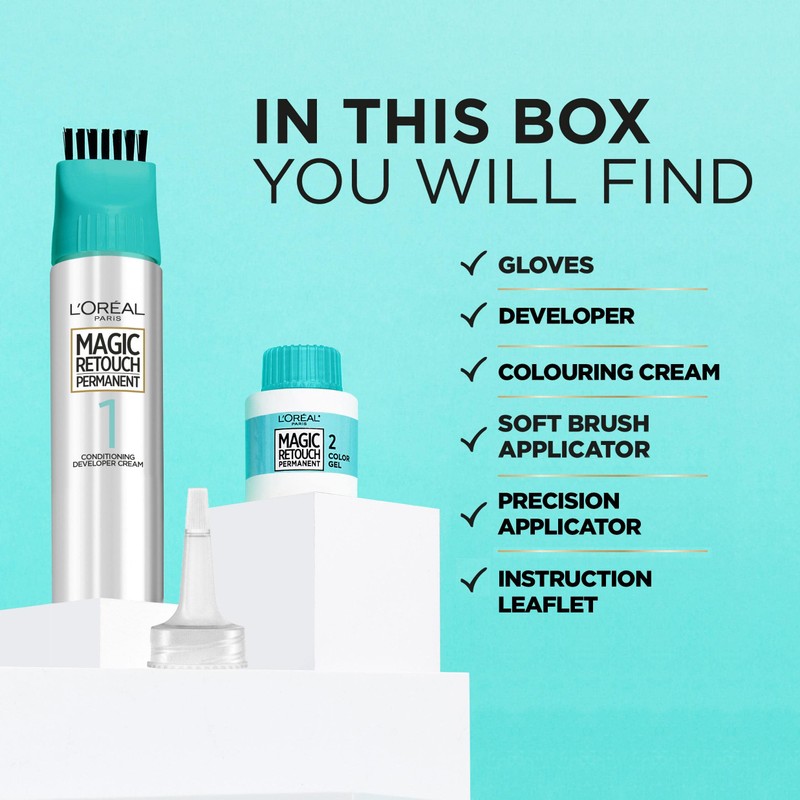L'Oreal Paris Magic Retouch Permanent Root Concealer, Touching Up Grey