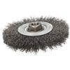 KOTARBAU® Disc Brush 120 mm with M14 Thread Corrugated Steel