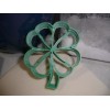 AJT CLOVERLEAF ASCENDING SIZE 4 LEAF CLOVER SHAMROCK SET OF