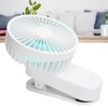 Clipon Desk Fan 3 Gears Wind Speeds Magnetic Small Portable