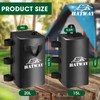 Hatway Canopy Weights,176 LBS Water Bag Set of 4 Leg