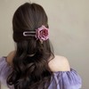 TUCEWP Flower Hair Clips Bohemia Floral Alligator Hair Clip for