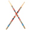 Ogdni 1 Pair Drum Sticks Chinese Style Hickory Drumsticks for