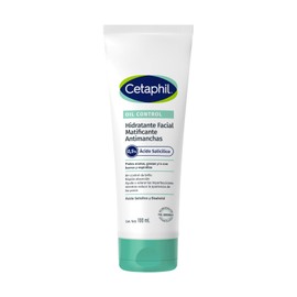 Cetaphil Oil Control Hidratante Facial Matificante Antimanchas 100 ml  Piel acnéica con ácido salicílico, niacinamida y zinc ayuda a reducir poros,...