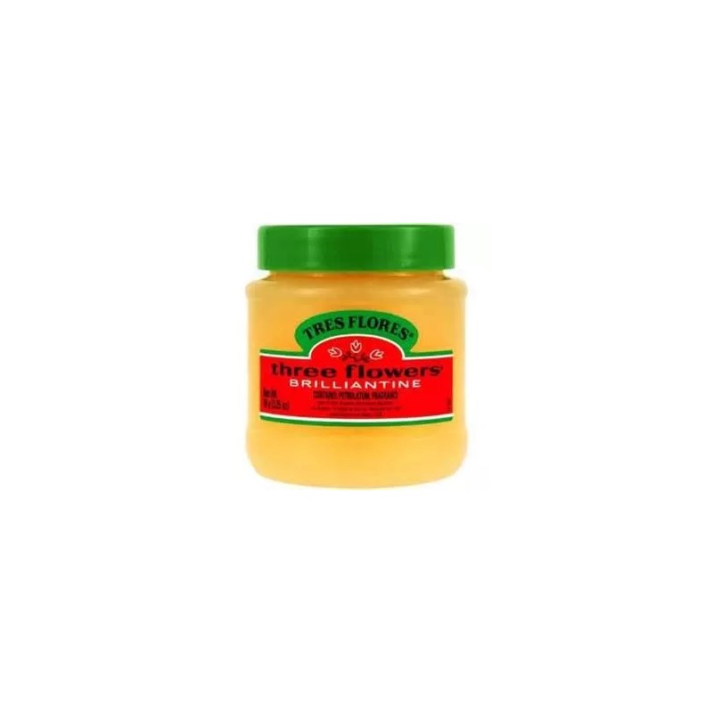Three Flowers Pomada Pinaud Three Flowers Brillantine 3.25oz Solid Pomade