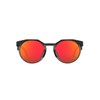 Oakley Mens OO9242 HSTN Round Sunglasses, Matte Carbon/Prizm Ruby, 52
