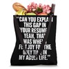 Job Interview Work Employment Applicant Career HR Tote Bag