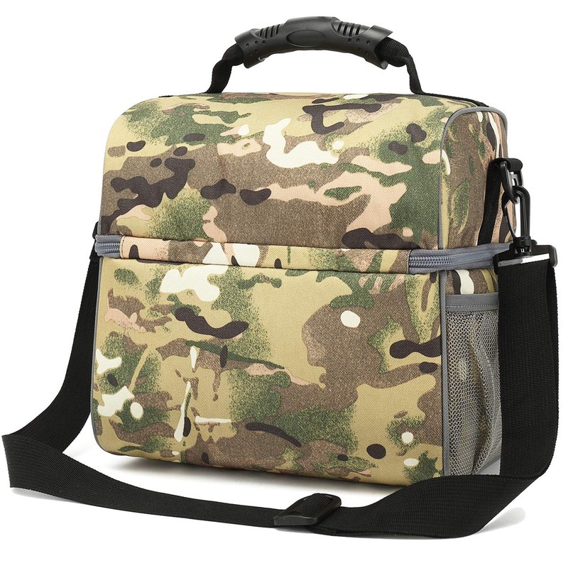 FlowFly Double Layer Cooler Insulated Lunch Bag Adult Lunch Box