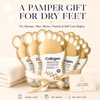 Collagen Feet Masks 5 Pairs, Moisturising Foot Peel Mask for