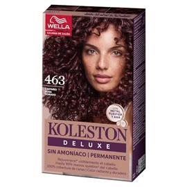Koleston Deluxe Tinte Permanente Sin Amoniaco 463 Castaño Rosa | Crema, Coloración del pelo, Nutritivo, Realce del brillo, Sin amoníaco, Todo tipo de 