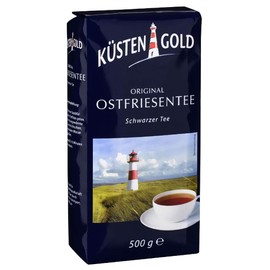 Küstengold Real East Frisian Tea – Black Tea Loose, 2 x 500 g