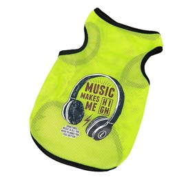 RIOSTUDIO Dog Clothes, Spring and Summer (6 Sizes from XS to XXL), Dog Clothes, Summer, Cool Tank Top, Breathable Mesh, Thin, Cool, Stylish, Puppy Clothes, Small Dogs, Medium Dogs, Large Dogs, Cat