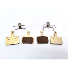 Brake Disc Pads for Kaabo Wolf Warrior Wolf King Wolf X Electric Scooter Hydraulic Semi-Metal Metal Brake Pads Accessories (Metal 2 Pair)