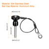 sourcing map Ball Locking Pins with Button Handle, 304 Stainless
