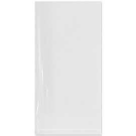 Plymor Flat Open Clear Plastic Poly Bags, 2 Mil, 3" x 6" (Pack of 200)