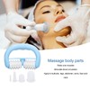 Facial Roller Silicone Cupping Device Detoxification Suction Cupping Cups Wheel