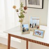 KIBEE Millet, Natural Wood Frame, L-format Picture Frame, Natural Wood
