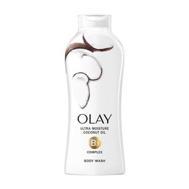 Olay Body Wash Ultra Moisture Coconut Oasis 22 Ounce (650ml) (2 Pack)
