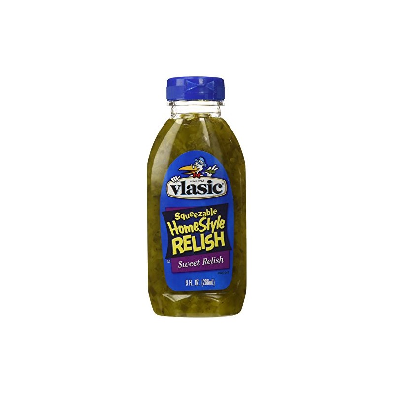 Vlasic Squeezeable Homestyle Pickle Relish, Sweet, 9 Ounce