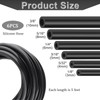 Multipurpose Vacuum Line Kit, 5Ft 6PCS Vacuum Hose Automotive+113PCS Vacuum