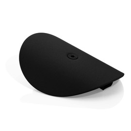 LANZZAS Stove Pipe Cleaning Flap (Door) - Diameter 150 mm - Colour: Black | Inspection Opening for Subsequent Installation