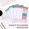 20 Pcs Daily to Do List Notepad Daily Planner with