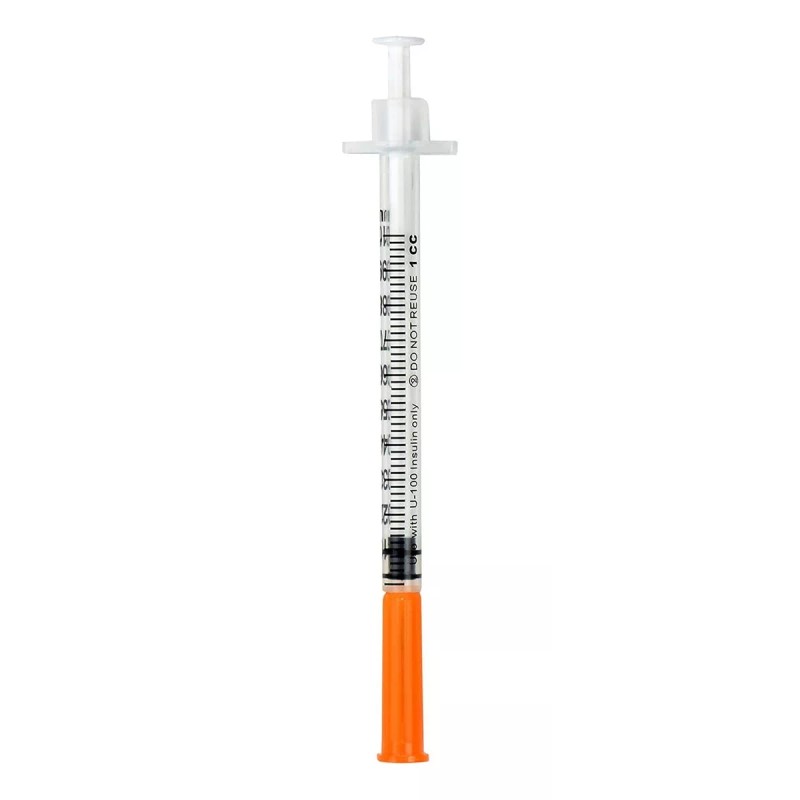 Brandzig Jeringas De Insulina 30g 1cc 1/2 Paquete De 100