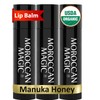 Moroccan Magic Organic Manuka Honey Lip Balm 3 Pack |