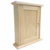 Wooden World - Wooden key cabinet with door key house