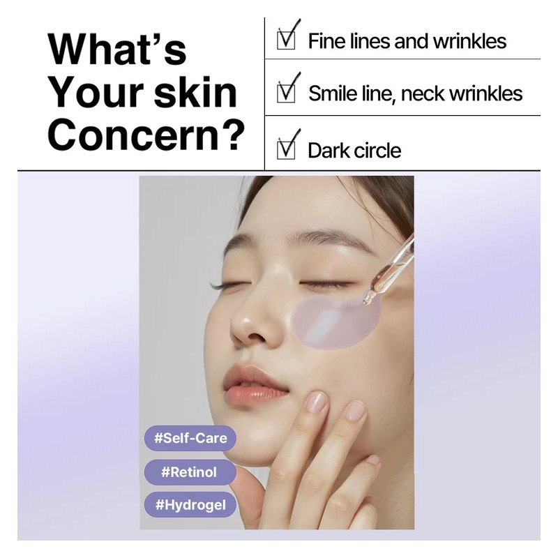 heimish [heimish]RX Retinol Bakuchiol Hydrogel Eye Patch (60ea)