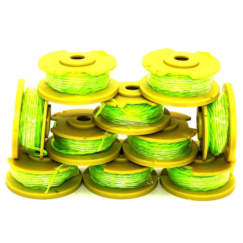 10PKS String Trimmer Spool Line Replaces Ryobi One Plus+ 18V