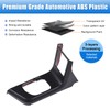 HIRUFAIT Center Console Gear Shift Panel Frame Cover Trim for