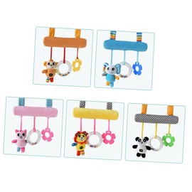 SAFIGLE Hanging Pram Toys for Boys Girls Elephant Crib Stroller Car Seat Hanging Soft Animal Set
