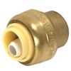 XFITTING Push Fit 1/4 Inch End Cap Plug, 28-6-8=2XX, 2