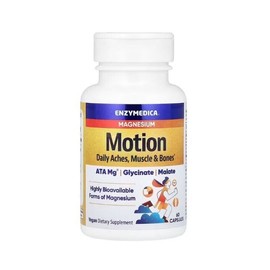 Enzymedica, Magnesium Motion, 60 Capsules EXP:12/26