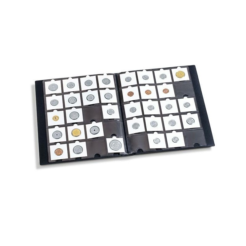 Matrix Coin Holder White Inner Diameter 25 mm Self-Adhesive Pack