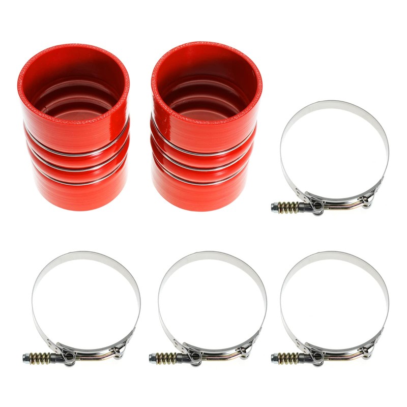 Silicone Charge Air Cooler Hump Hose Boot Set 4" X