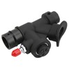 Scuba Diving Universal 45 Degree Oral Power Inflator K Shaped